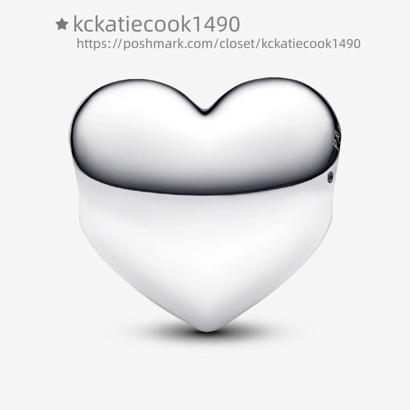 Pandora Be Love Engravable Large Heart Charm - Picture 3 of 7